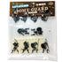 Arcknight Flat Plastic Miniatures - Bone Guard Warband - 10 2D Minis